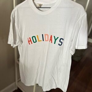 Charlie Southern HOLIDAYS Tee Shirt L